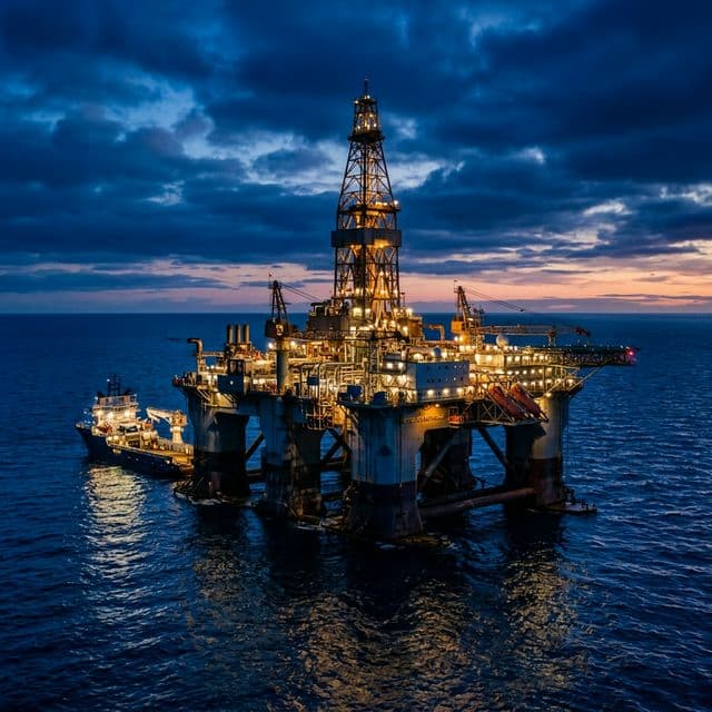 Offshore Rig Background